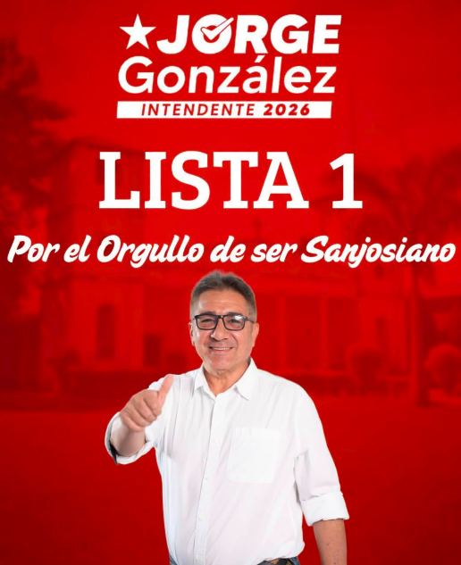 Flyer de Jorge González